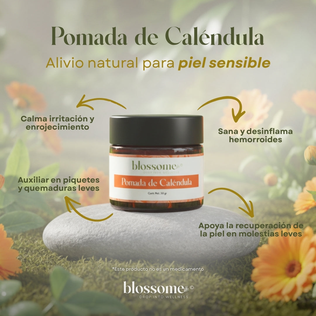 
                  
                    Pomada de Caléndula Blossome
                  
                