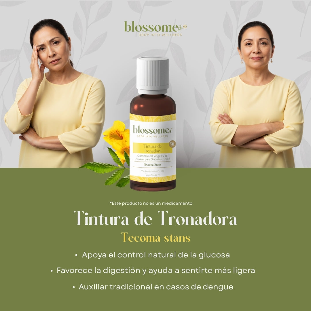 
                  
                    Tintura de Tronadora Blossome
                  
                